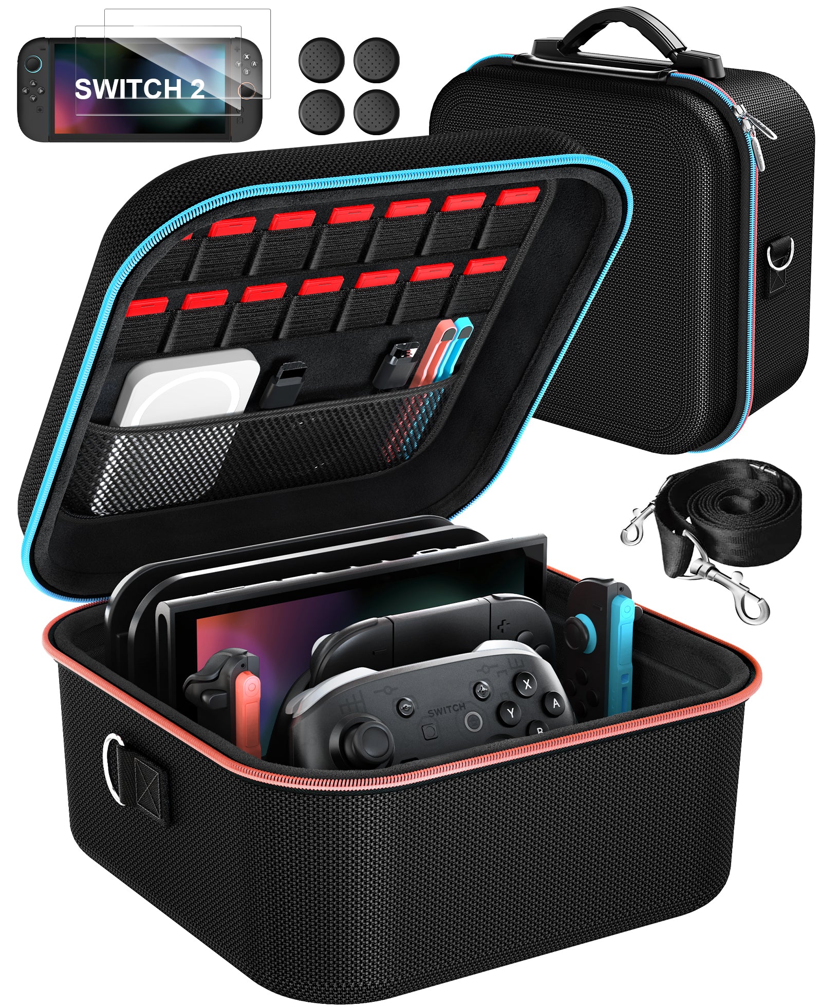 All-in-One Compact Carrying Case for Nintendo Switch 2(2025)
