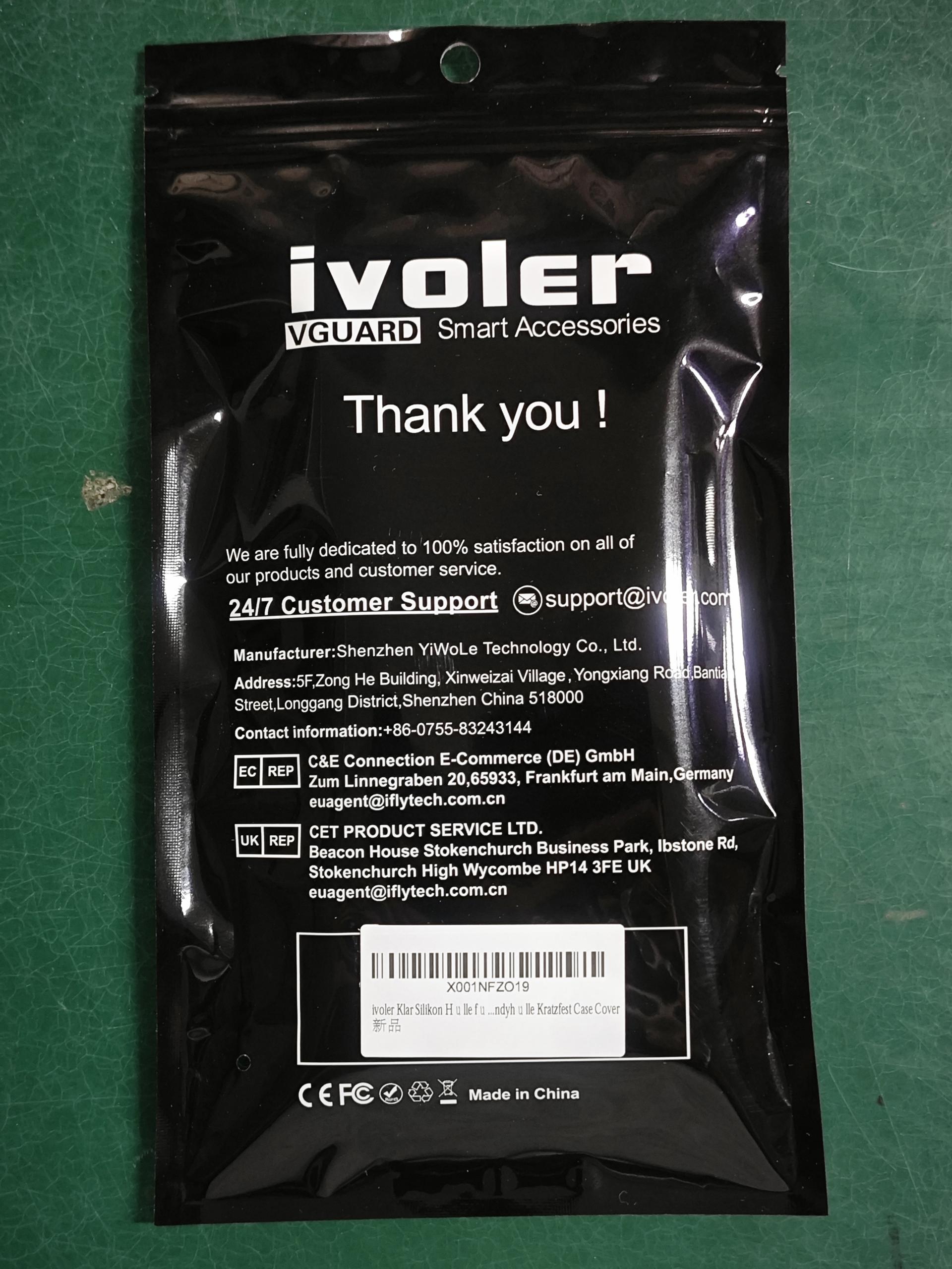 ivoler Clear Silicone Case for Samsung Galaxy A54 5G with Shockproof Protective Corners