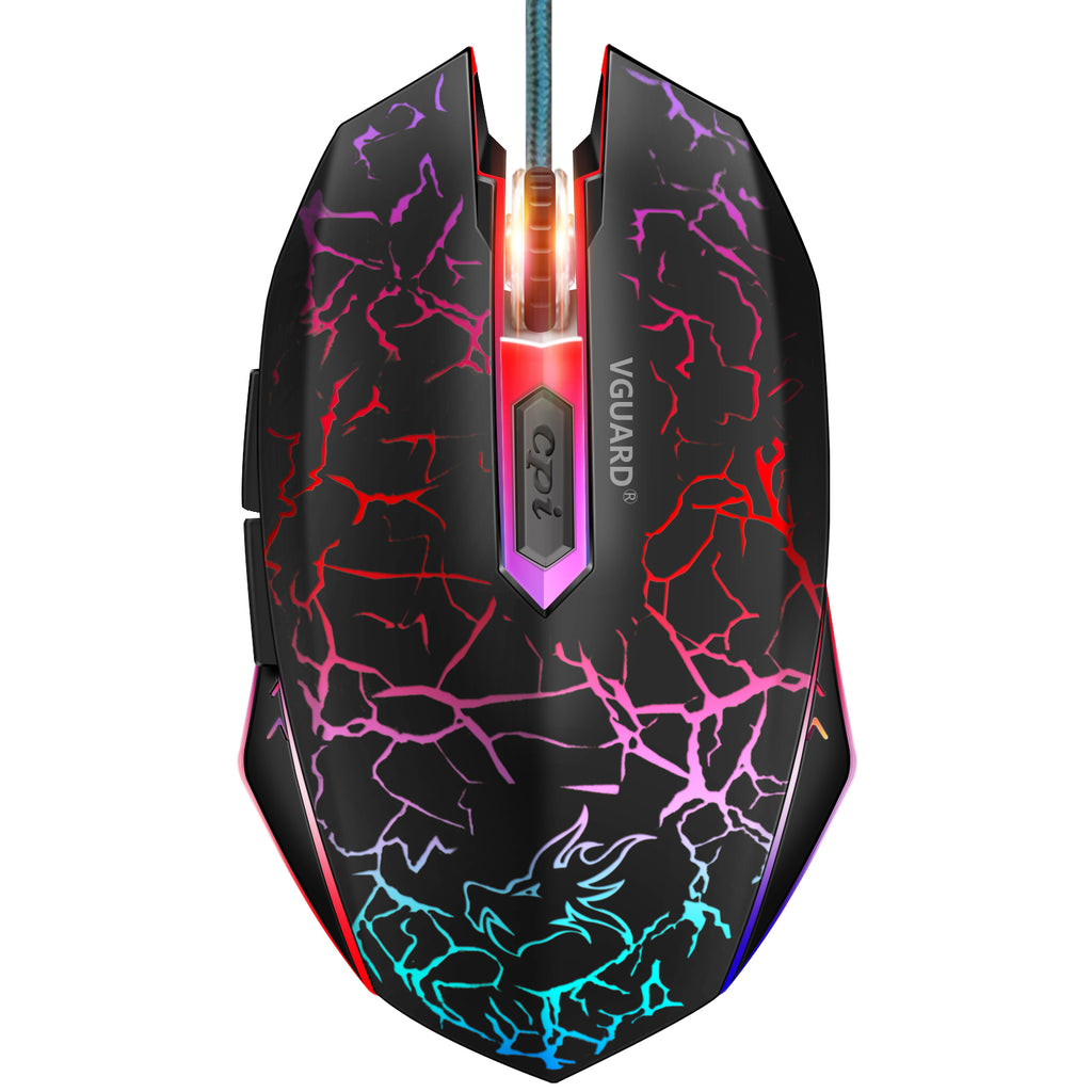 VGUARD Gaming Mouse Black(Upgraded Version) UPC: 663274842242