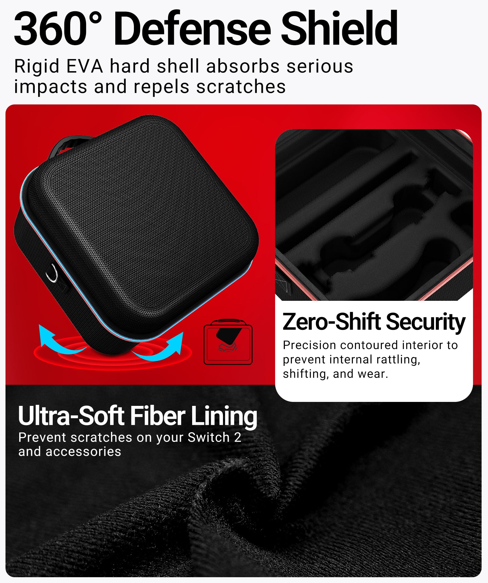 All-in-One Compact Carrying Case for Nintendo Switch 2(2025)