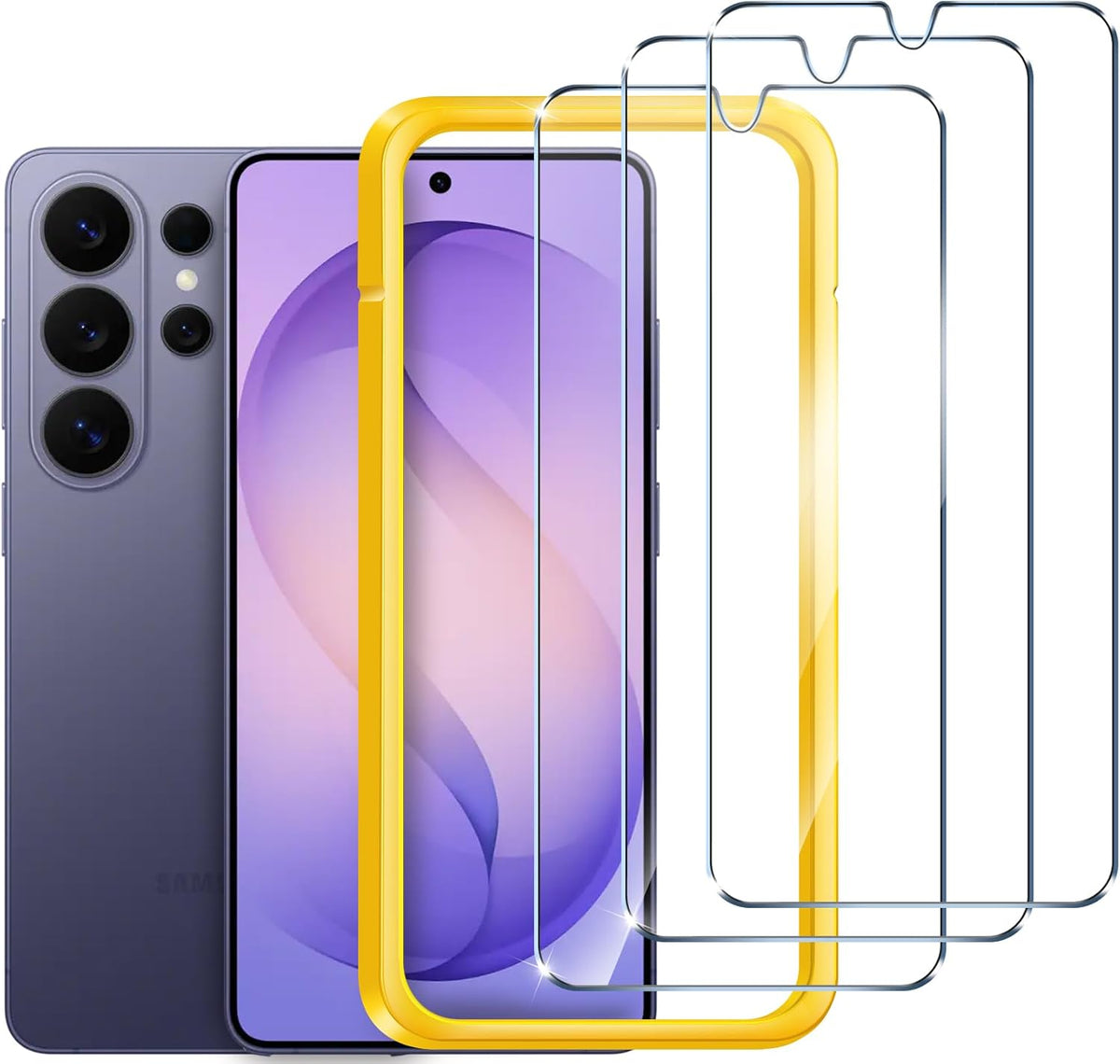 ivoler Verre Tremp¨¦ pour Samsung Galaxy S26 Ultra 5G, Outil d'Installation Facile, Protection d¡¯¨¦cran en 9H Duret¨¦, Anti-Rayures, sans Bulles - 2 Pack