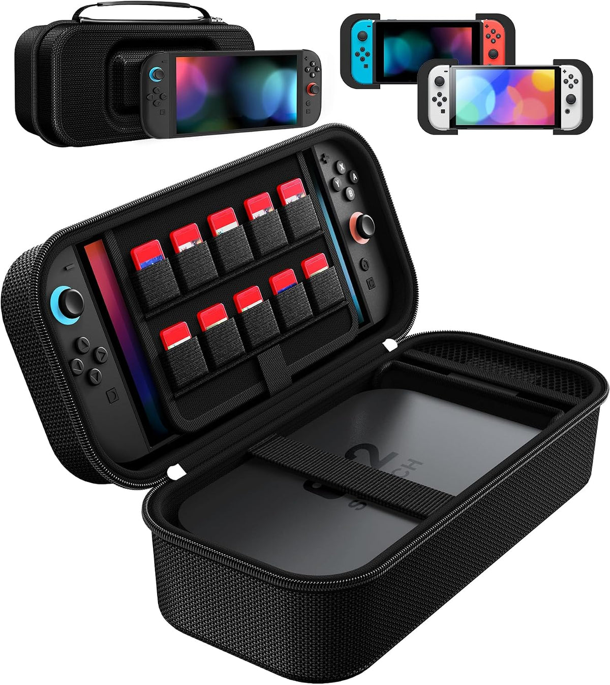ivoler Funda para Nintendo Switch 2/Switch OLED/Nintendo Switch