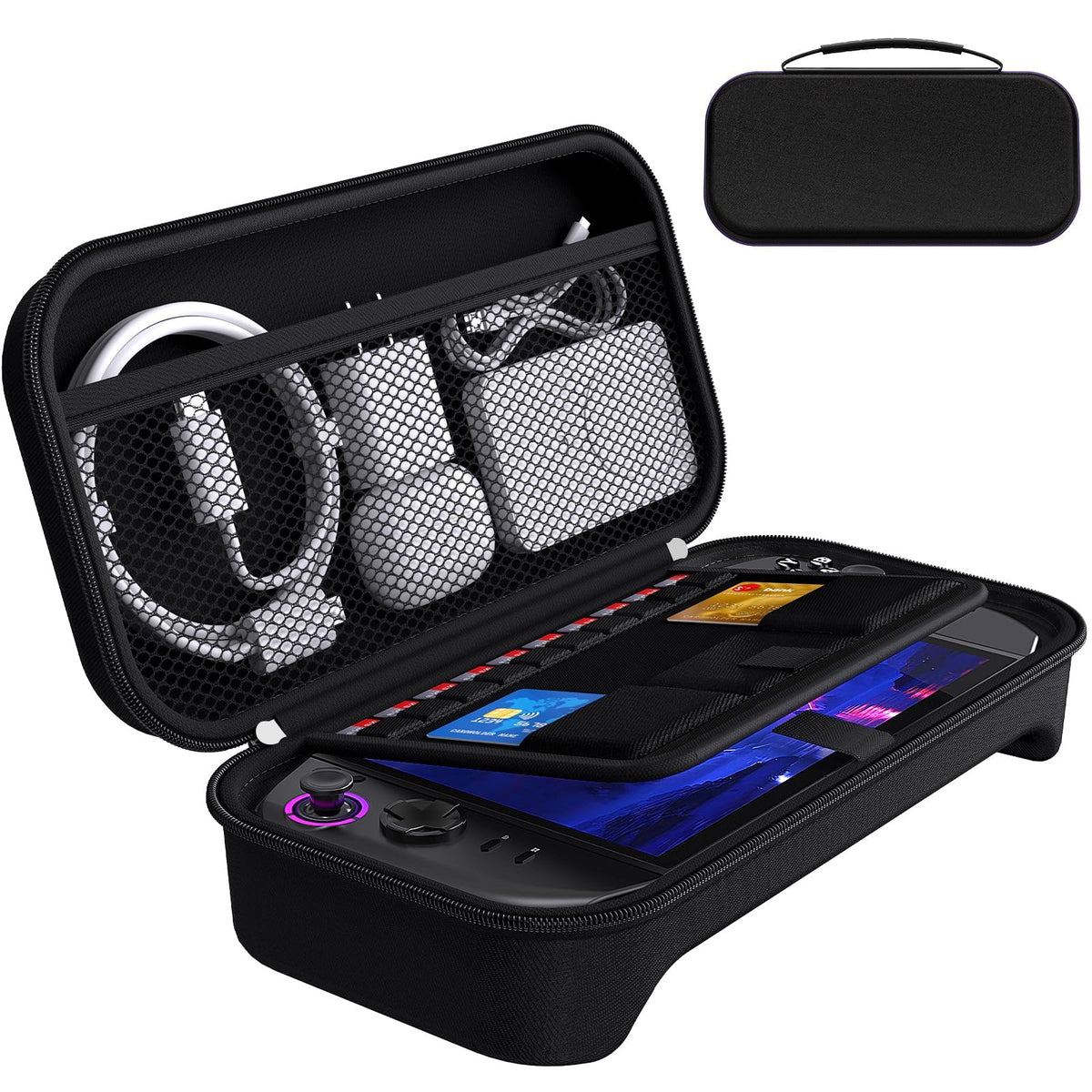 ivoler Funda Compatible con Lenovo Legion Go Gen 2 8.8'', Estuche Dura de Transporte, Carcasa R¨ªgida de Viaje para Lenovo Legion Go Gen 2 8.8'', Negro
