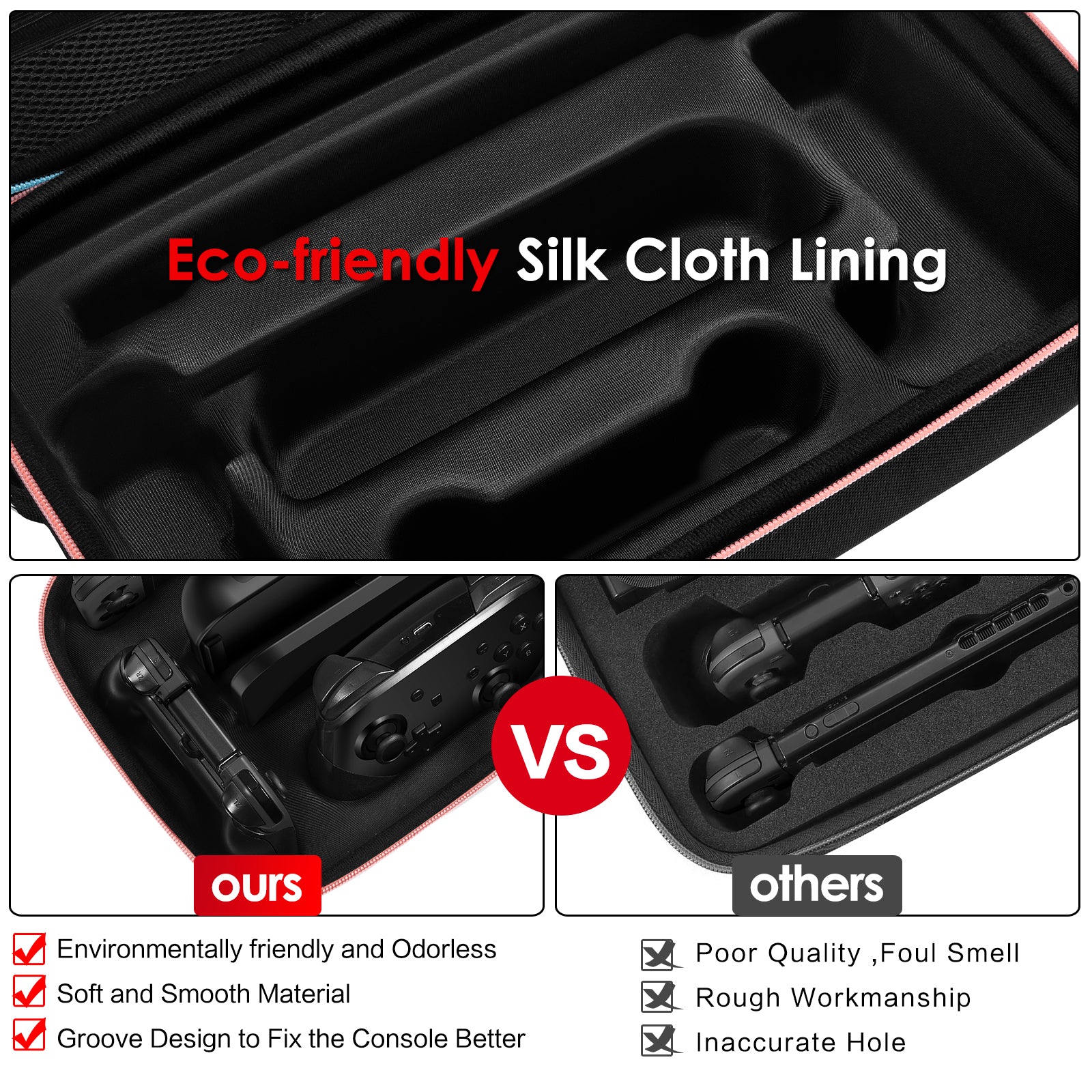 Portable Travel All Protective Hard Carrying Storage All in One Case for Nintendo Switch 2
