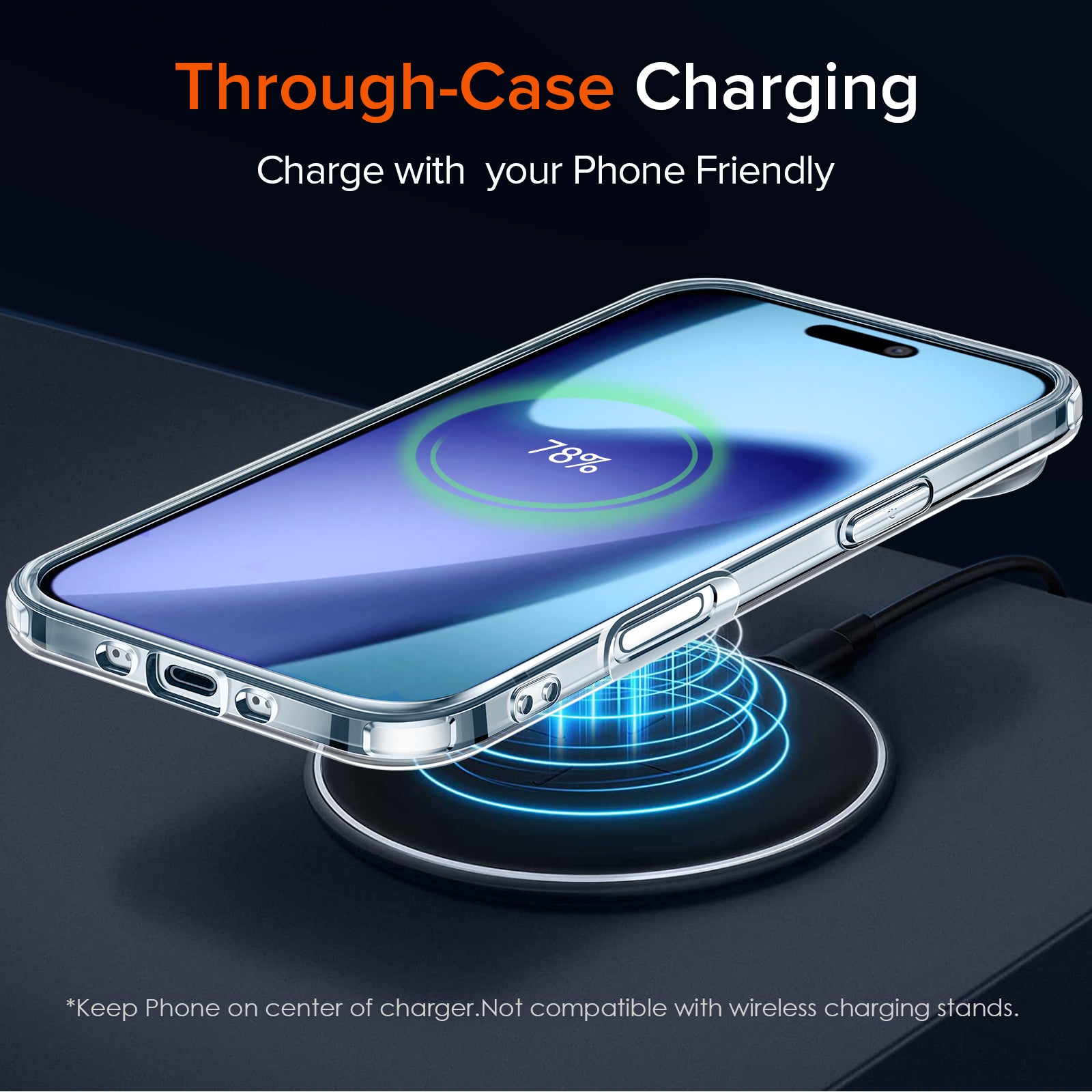ivoler 3-in-1 Clear Case Designed for Phone 17 Air 6.6'' 2025 with 2 Pack Tempered Glass Screen Protector, Military Shockproof Hard Back Slim for iPhone Cover - Clear