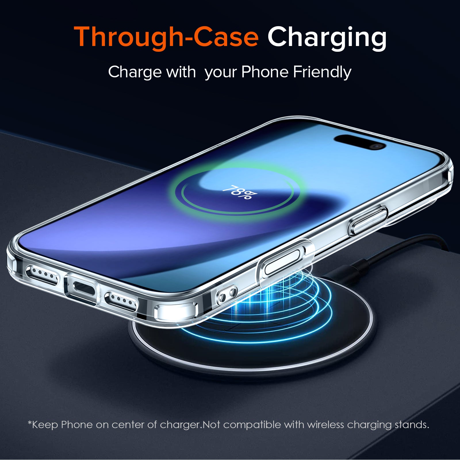 ivoler 3-in-1 Clear Case Designed for Phone 17 Pro Max 6.9'' 2025 with 2 Pack Tempered Glass Screen Protector Full Camera Protection, Military Shockproof Hard Back Slim for iPhone Cover - Clear