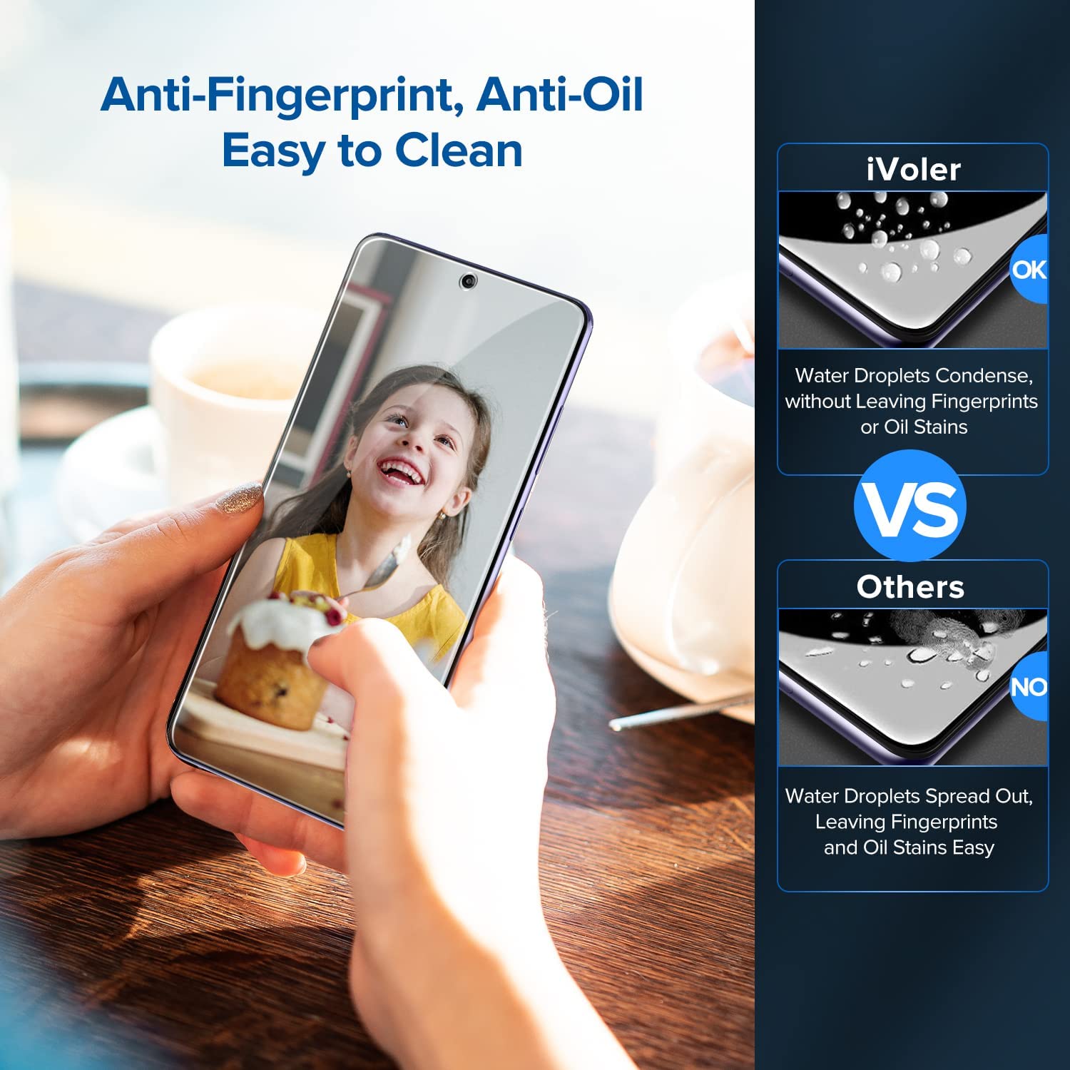 [4+2 Pack] iVoler Screen Protector for Samsung Galaxy A52 5G&4G/ A52s 5G