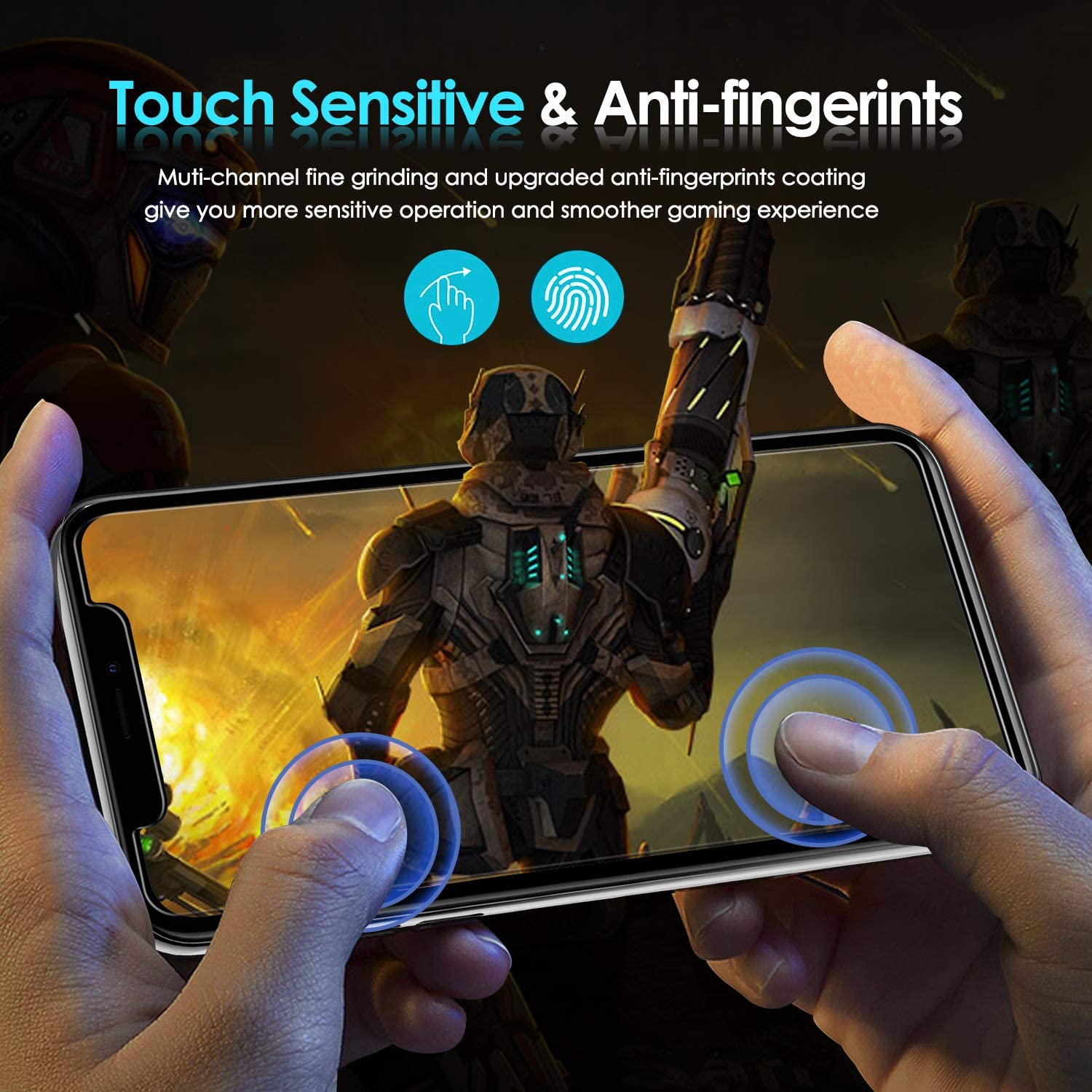 [6 Pack] iVoler [4 Pack] Screen Protector for iPhone 11 and iPhone XR + [2 Pack] Camera Lens Protector