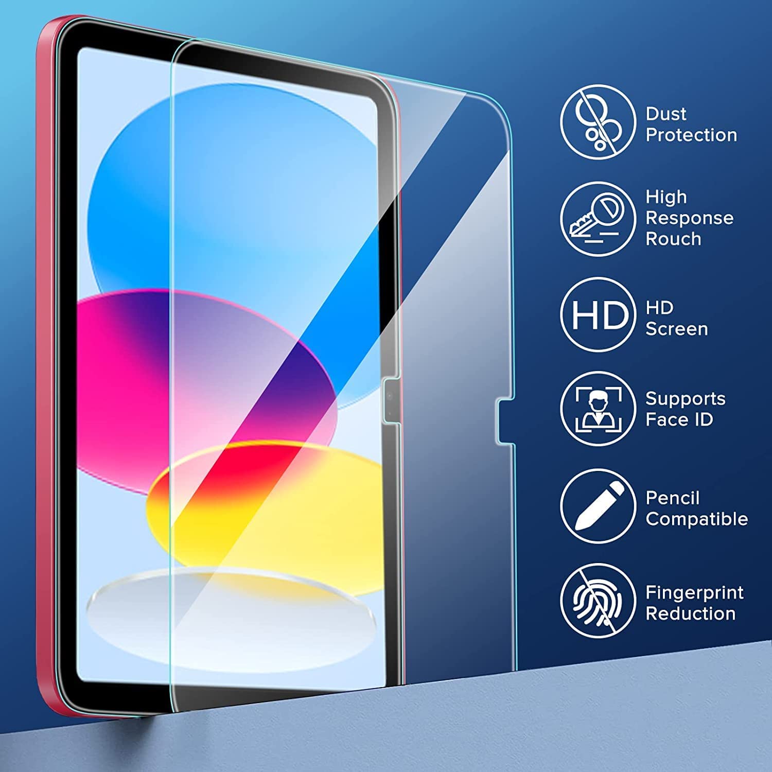 Screen Protector for Apple iPad 10th 2022