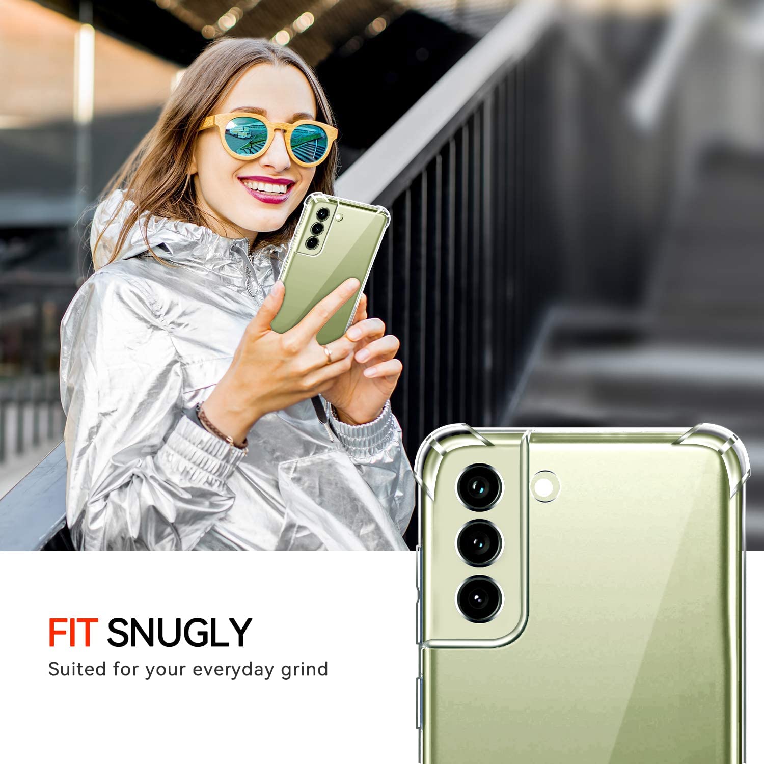 ivoler Case for Samsung Galaxy S21 FE 5G