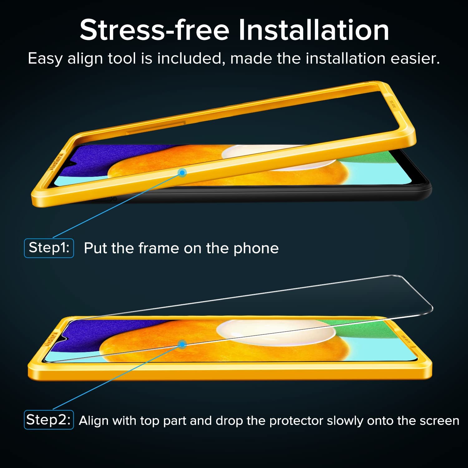 ivoler [4 Pack] Screen Protector Tempered Glass for Samsung Galaxy A13
