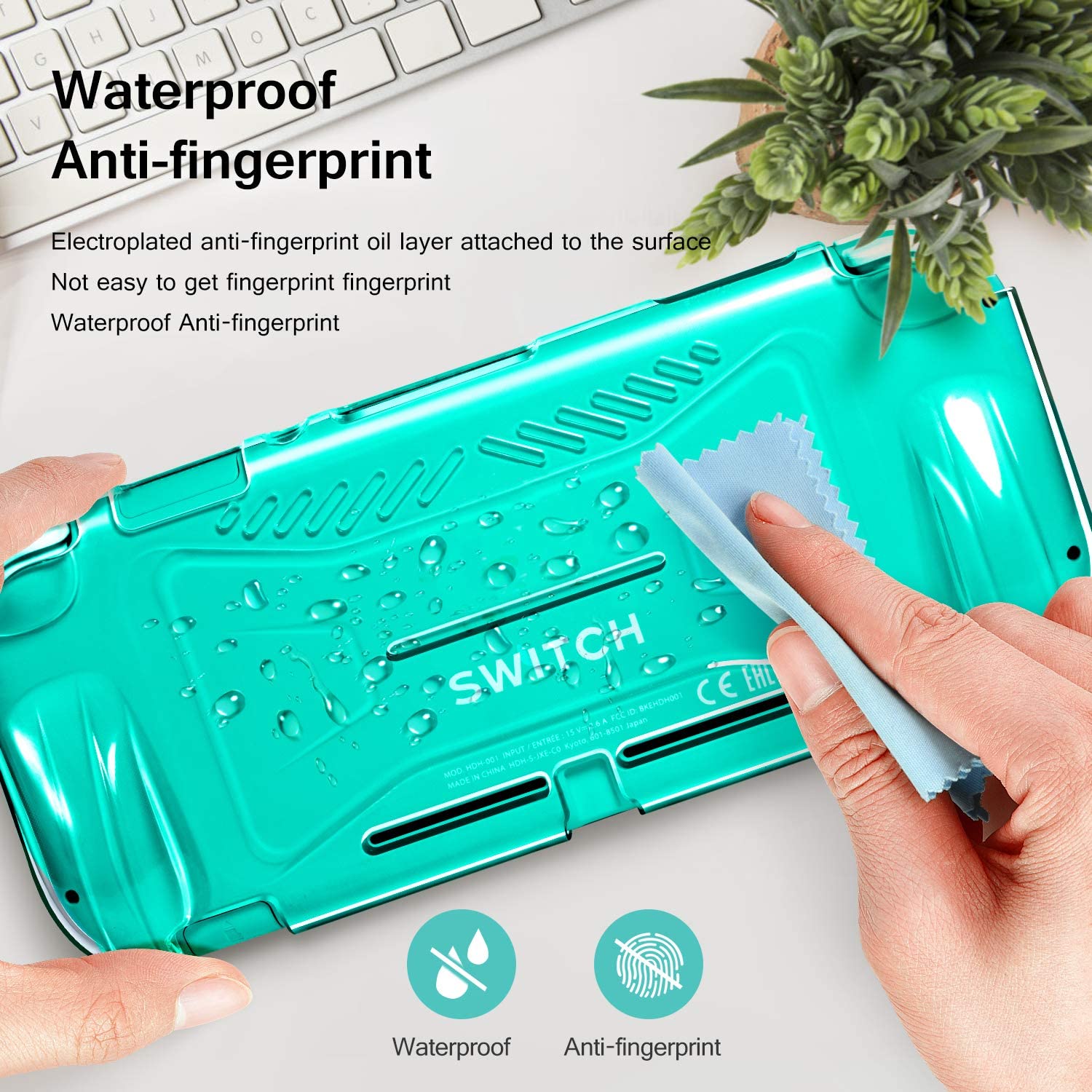 Portable TPU Protective Case for Nintendo Switch Lite with Screen Protector
